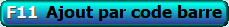 Ajout par code barre - ICIM STOCK