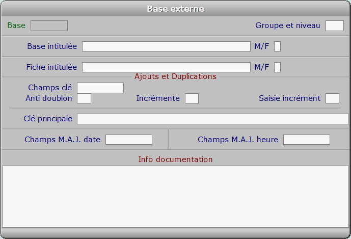 Fiche base externe - ICIM OPTIMUM