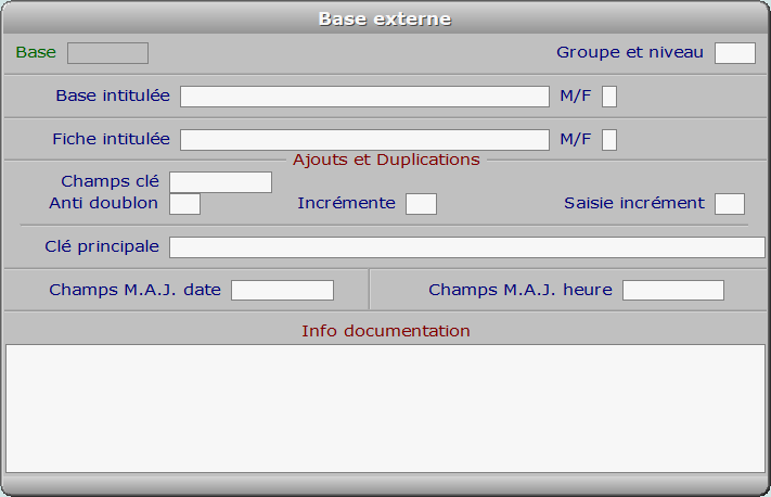 Fiche base externe - ICIM OPTIMUM