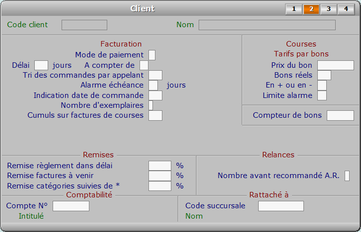 Fiche client - page 2 - ICIM COURSE