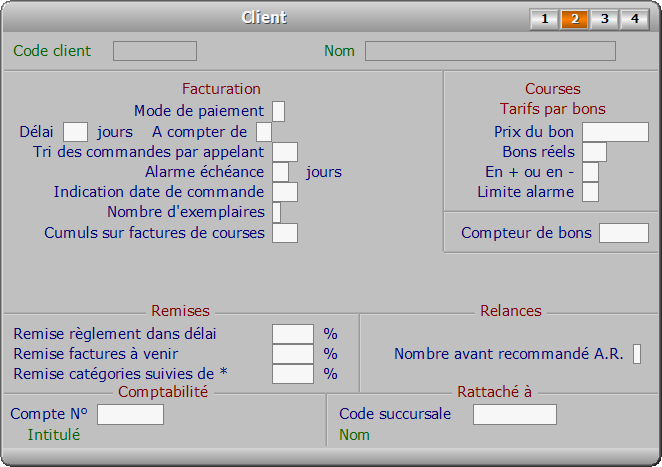 Fiche client - page 2 - ICIM COURSE
