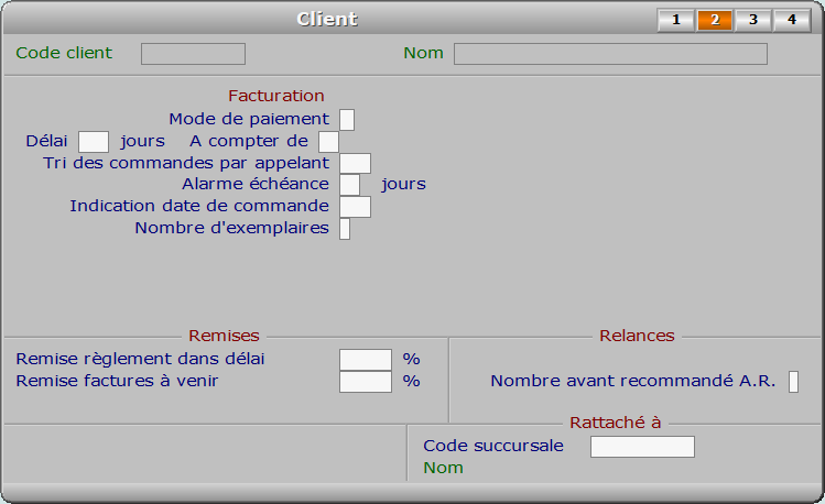 Fiche client - page 2 - ICIM MESSAGERIE