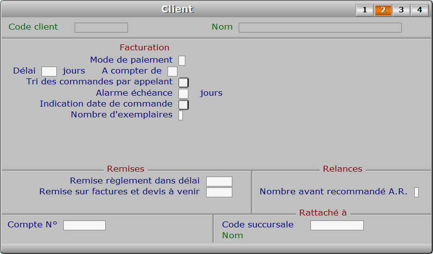 Fiche client - page 2 - ICIM PROSPECTION