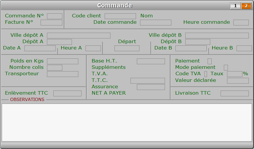 Fiche commande - page 2 - ICIM MESSAGERIE