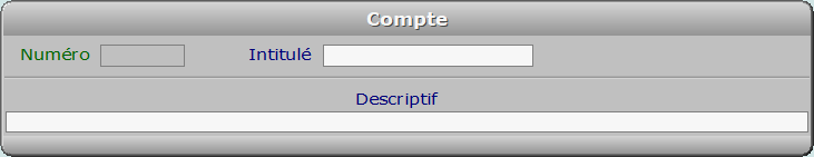 Fiche compte - ICIM FACTURATION