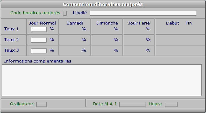 Fiche convention d'horaires majorés - ICIM RESSOURCES HUMAINES