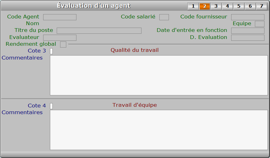 Fiche évaluation d'un agent - page 2 - ICIM RESSOURCES HUMAINES