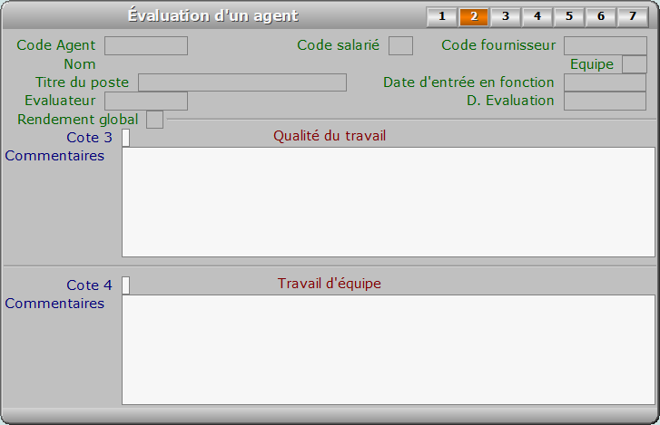 Fiche évaluation d'un agent - page 2 - ICIM RESSOURCES HUMAINES