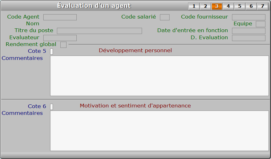 Fiche évaluation d'un agent - page 3 - ICIM RESSOURCES HUMAINES