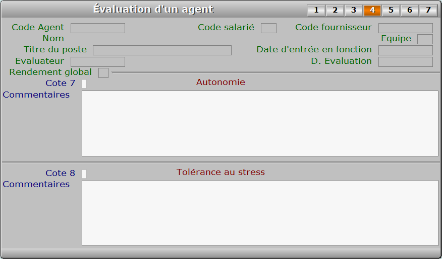 Fiche évaluation d'un agent - page 4 - ICIM RESSOURCES HUMAINES