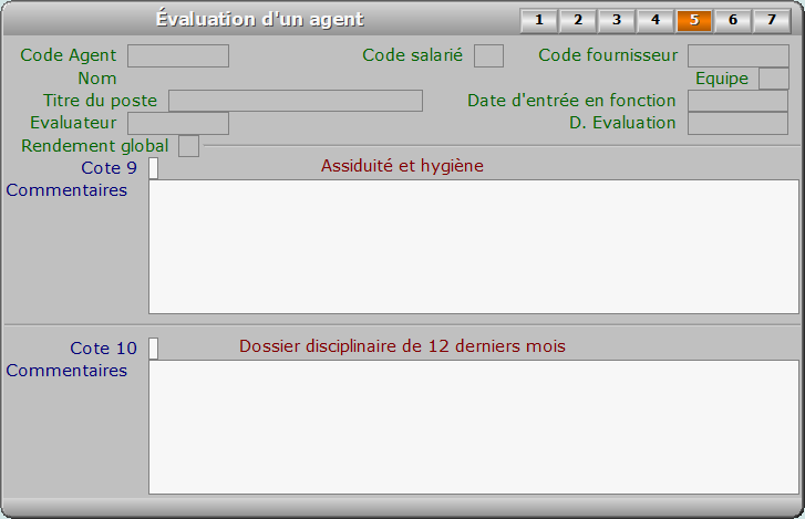 Fiche évaluation d'un agent - page 5 - ICIM RESSOURCES HUMAINES