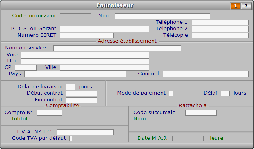 Fiche fournisseur - page 1 - ICIM COURSE