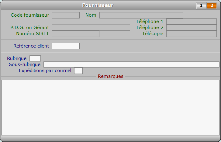 Fiche fournisseur - page 2 - ICIM MESSAGERIE