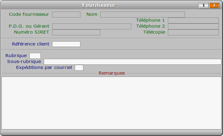 Fiche fournisseur - page 2 - ICIM MESSAGERIE