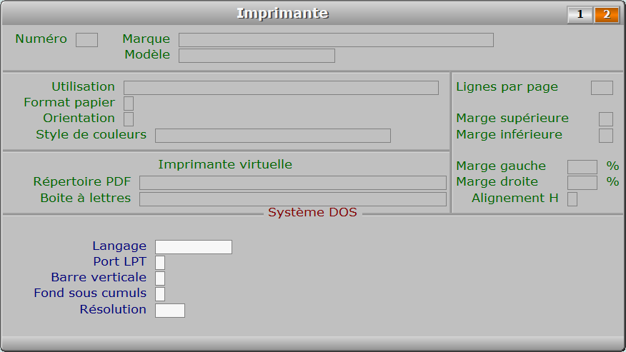 Fiche imprimante - page 2 - ICIM SYSTEME