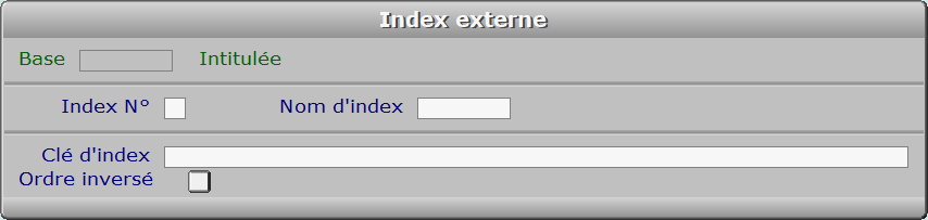 Fiche index externe - ICIM OPTIMUM