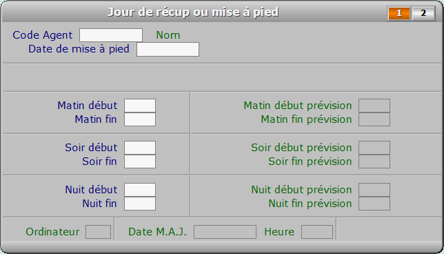 Fiche jour de récup ou mise à pied - page 1 - ICIM RESSOURCES HUMAINES