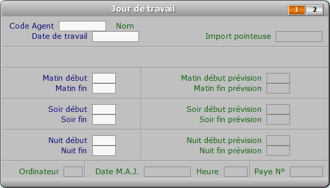 Fiche jour de travail - page 1 - ICIM RESSOURCES HUMAINES