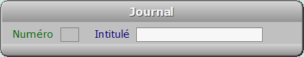Fiche journal - ICIM COMPTABILITE