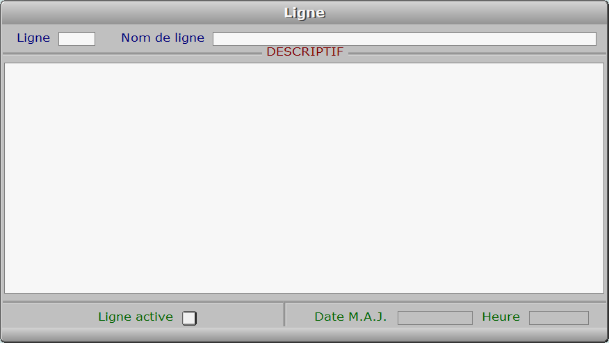 Fiche ligne - ICIM MESSAGERIE