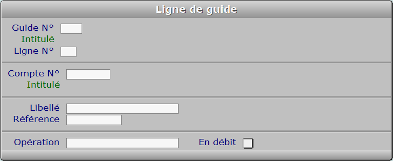 Fiche ligne de guide - ICIM COMPTABILITE