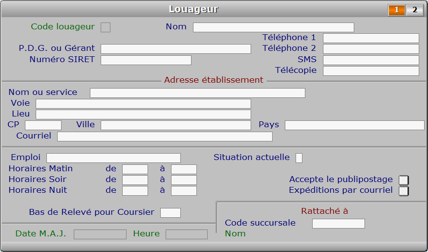 Fiche louageur - page 1 - ICIM COURSE