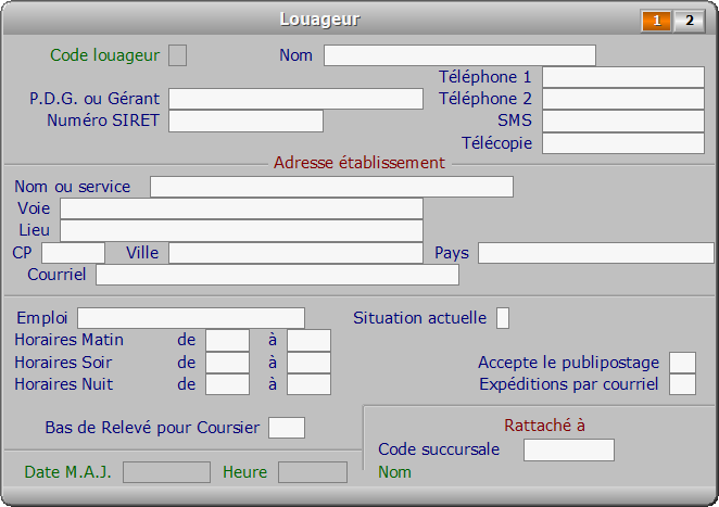 Fiche louageur - page 1 - ICIM COURSE