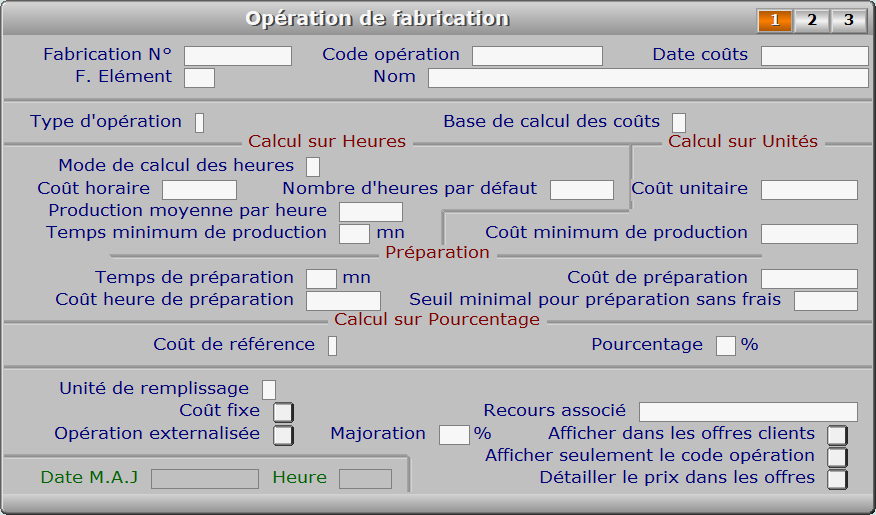 Fiche opération de fabrication - page 1 - ICIM IMPRIMERIE