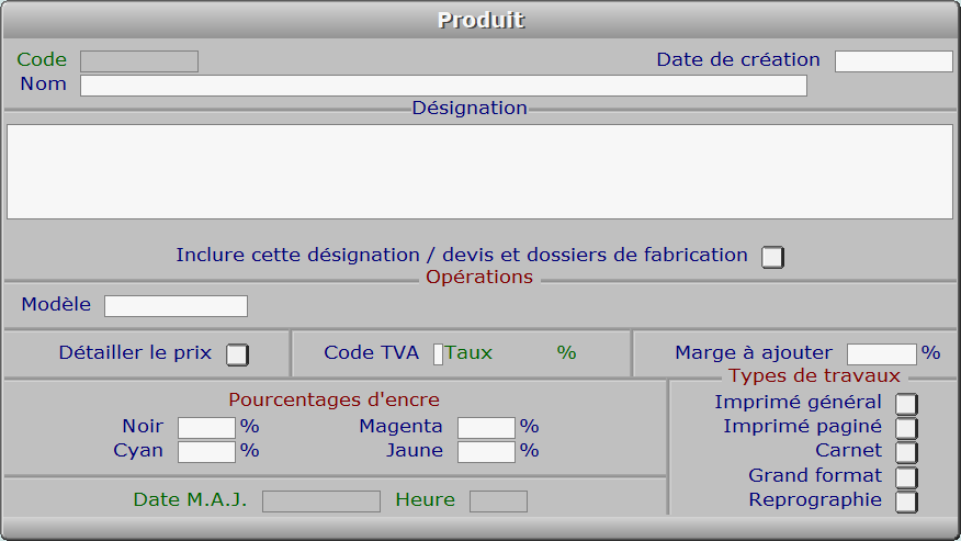 Fiche produit - ICIM IMPRIMERIE