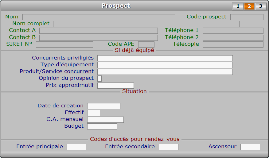 Fiche prospect - page 2 - ICIM PROSPECTION