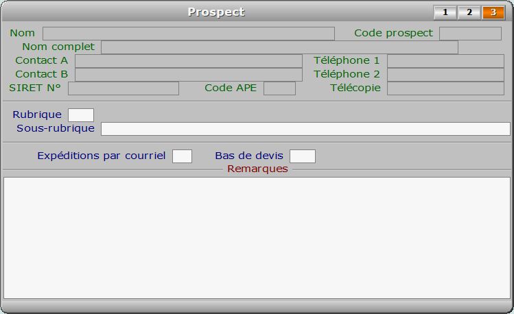 Fiche prospect - page 3 - ICIM PROSPECTION