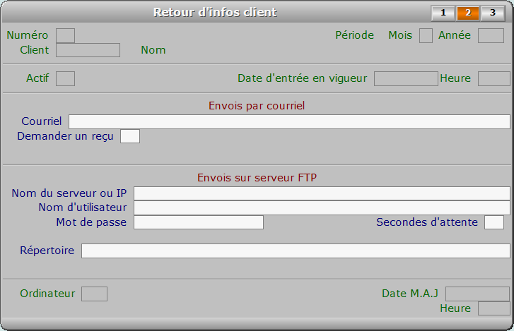 Fiche retour d'infos client - page 2 - ICIM COURSE