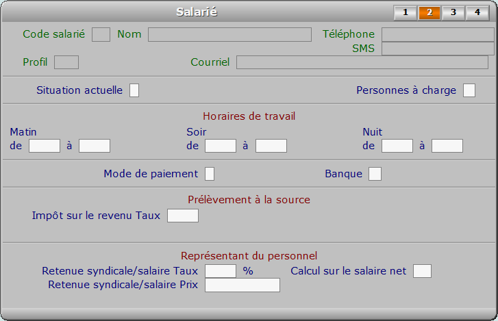 Fiche salarié - page 2 - ICIM PAYE