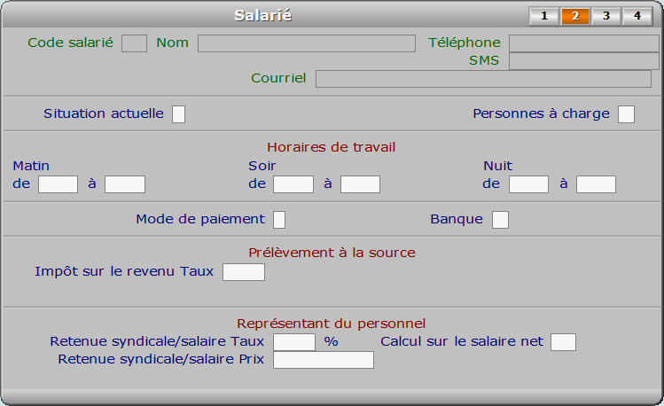Fiche salarié - page 2 - ICIM RESSOURCES HUMAINES