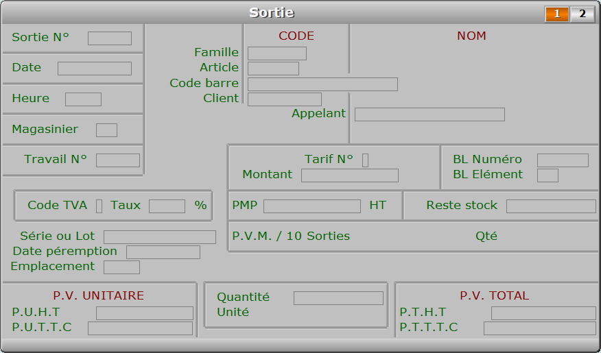 Fiche sortie - page 1 - ICIM STOCK