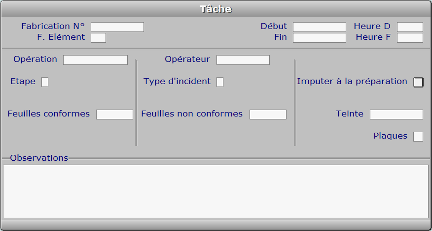 Fiche tâche - ICIM IMPRIMERIE