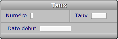 Fiche taux - ICIM SYSTEME