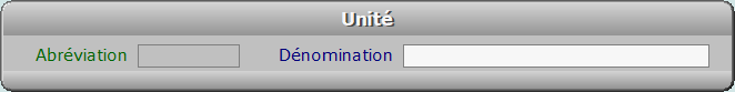 Fiche unité - ICIM STOCK